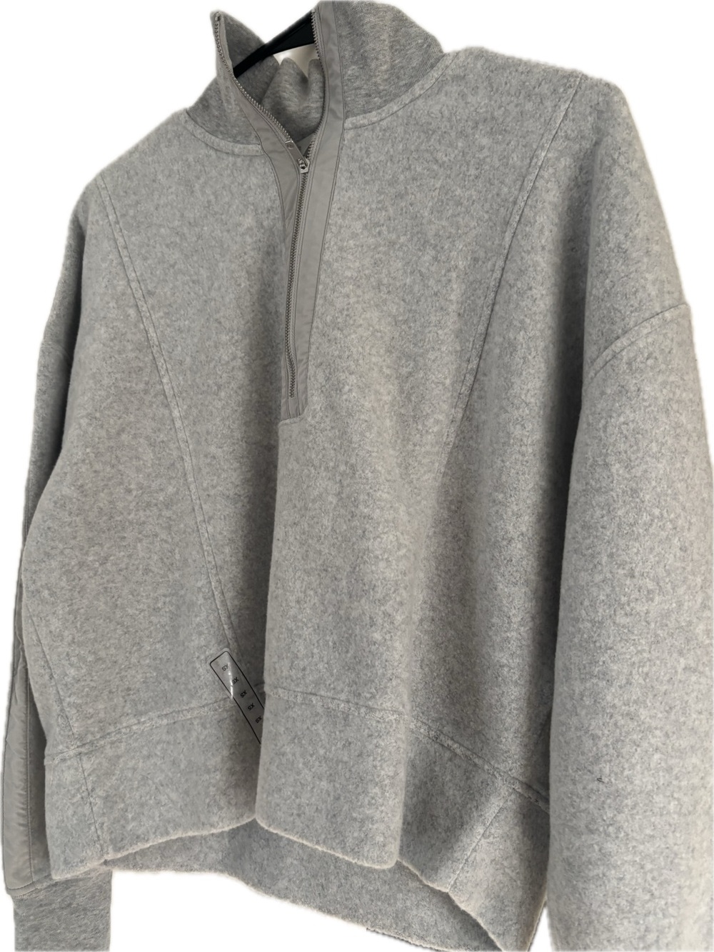 Women’s CALIA  Grey Quarter-Zip Pullover
